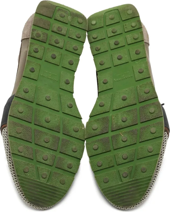 Leather-Mesh Sneakers - Image 5