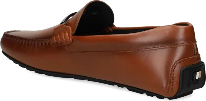 Leather Metal-Bar Loafers - Image 4