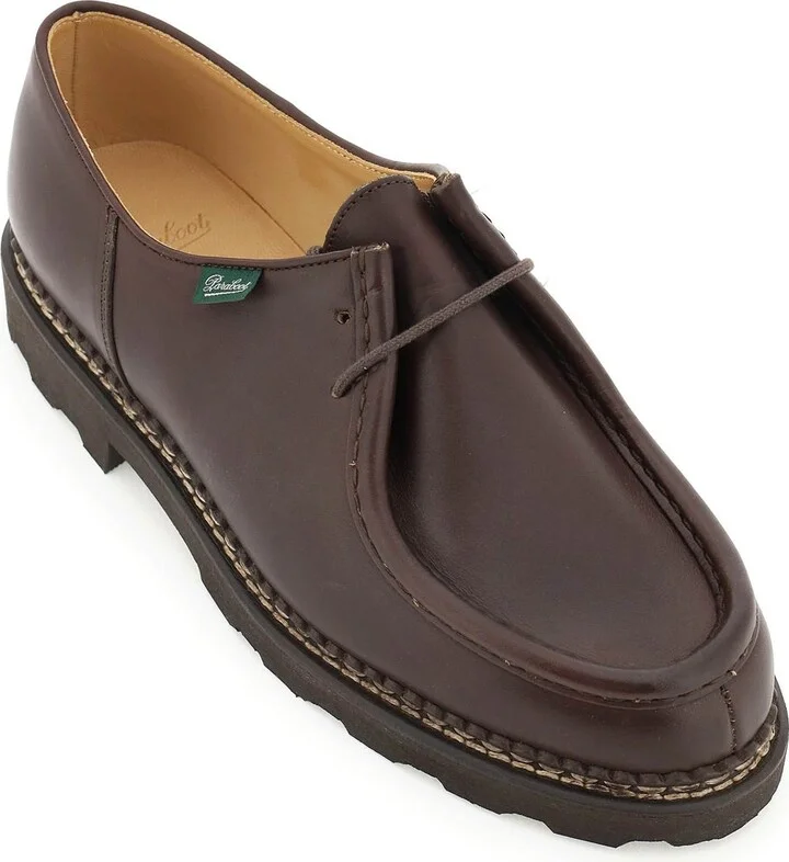 Leather Michael Derby Shoes - Image 4