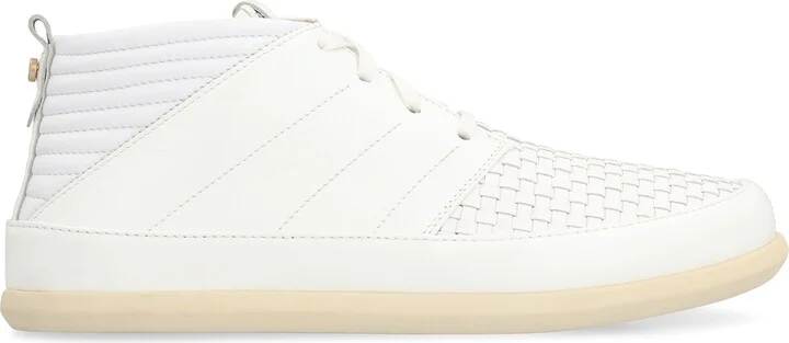 Leather Mid-top Sneakers - Image 2