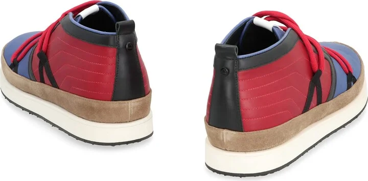 Leather Mid-top Sneakers - Image 4