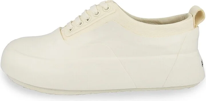 Leather Mix Low-Top Sneakers - Image 5