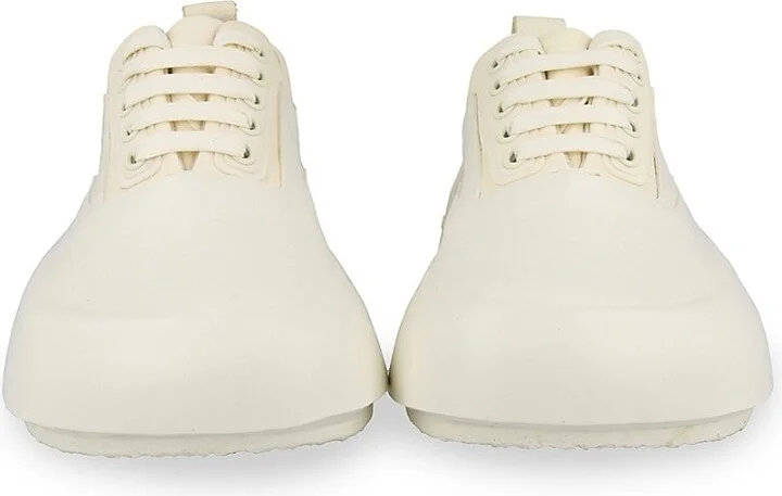 Leather Mix Low-Top Sneakers - Image 6