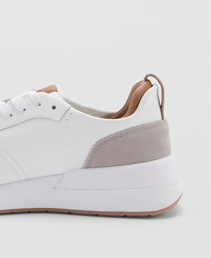 Leather Mixed Sneaker - Image 4
