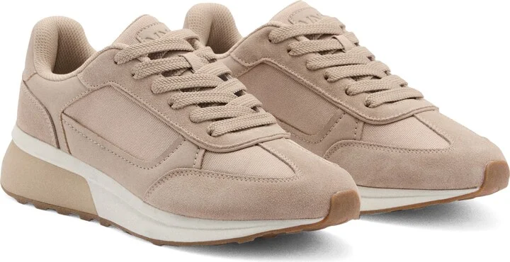 Leather Mixed Sneaker