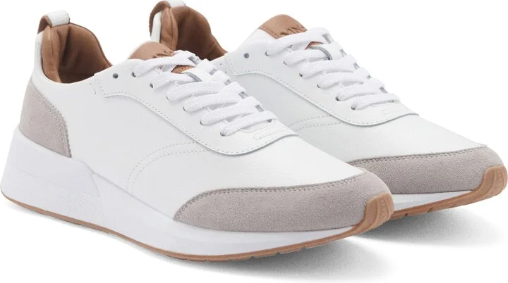 Leather Mixed Sneaker
