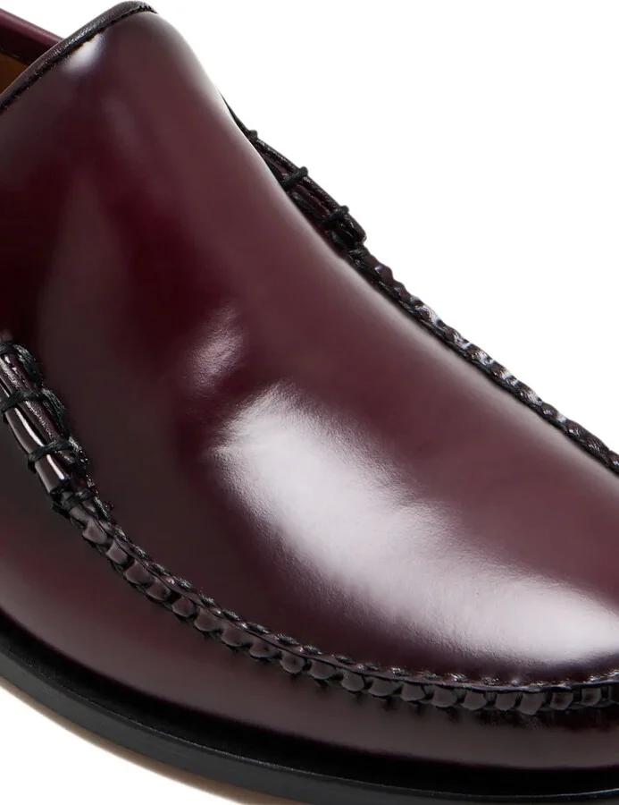 Leather Mocassin Loafers - Image 4