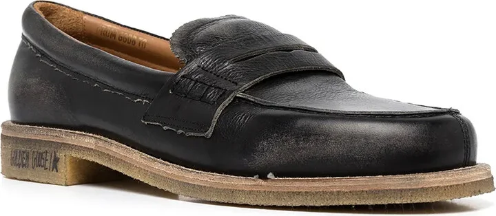 Leather Moccasin Loafers - Image 2