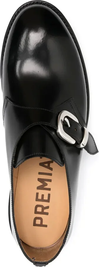 Leather Monk Shoes - Image 4