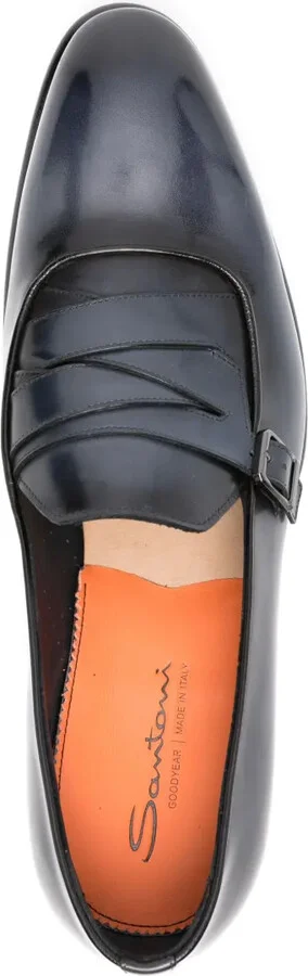 Leather Monk Shoes - Image 4