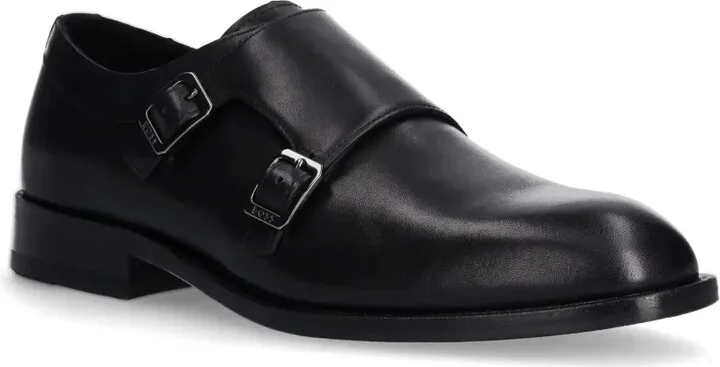 Leather Monk Shoes - Image 2