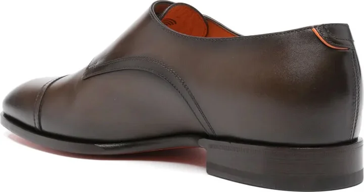 Leather Monk Shoes - Image 3