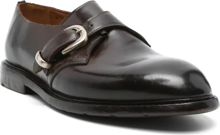 Leather Monk Shoes - Image 2