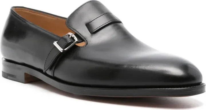 Leather Monk Shoes - Image 2