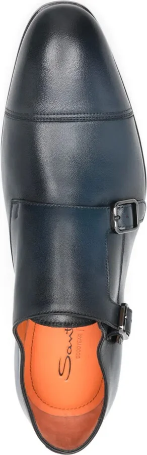 Leather Monk Shoes - Image 4
