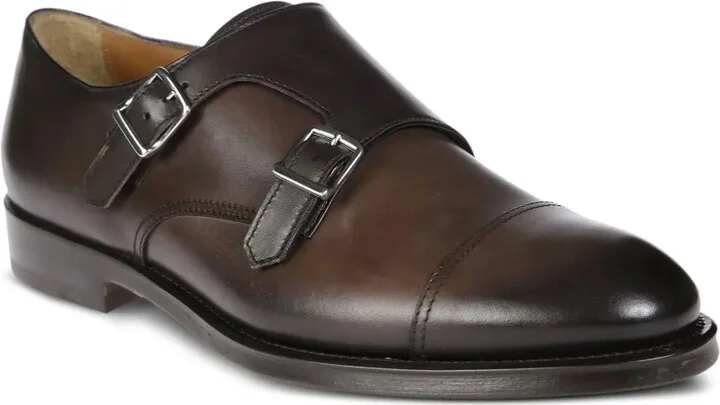 Leather Monk Shoes - Image 2