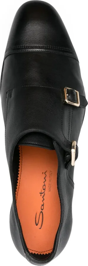 Leather Monk Shoes - Image 4