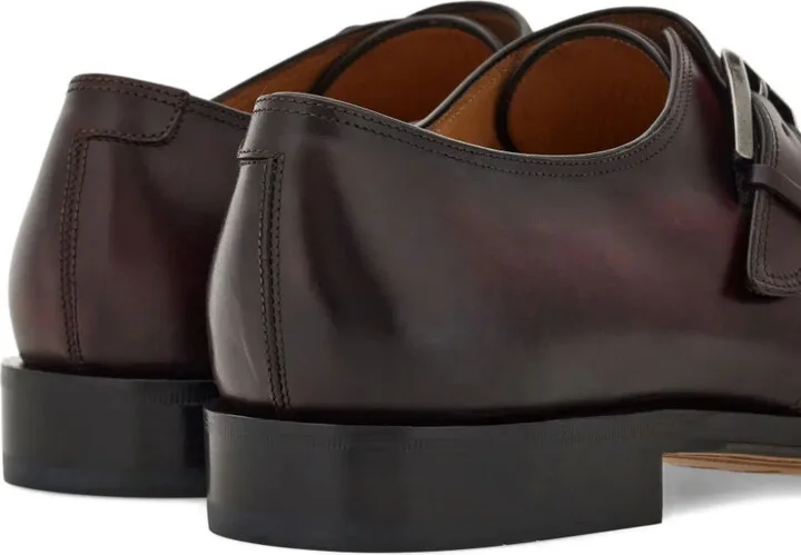 Leather Monk Shoes - Image 5