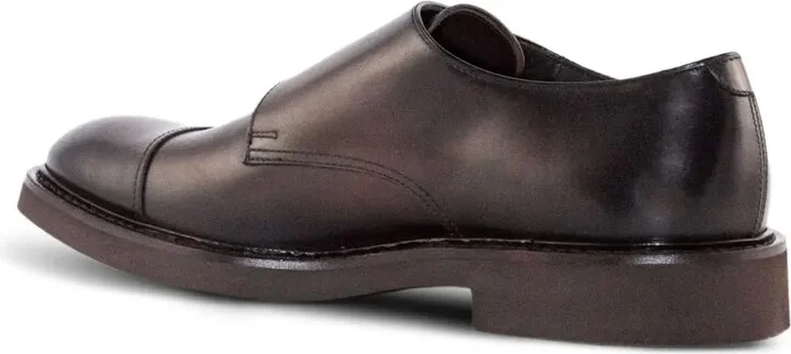 Leather Monk Shoes - Image 3