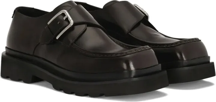 Leather Monk Shoes - Image 2