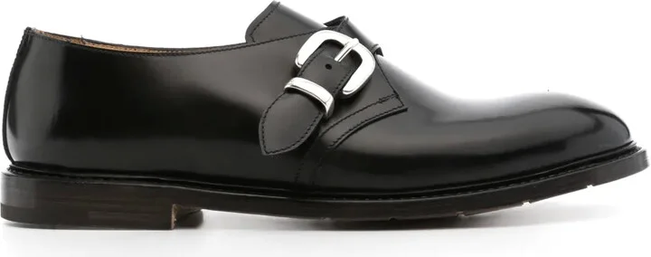 Leather Monk Shoes
