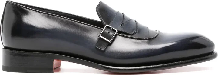Leather Monk Shoes