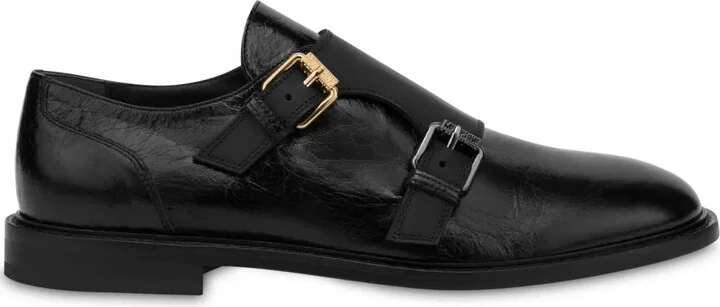Leather Monk Shoes