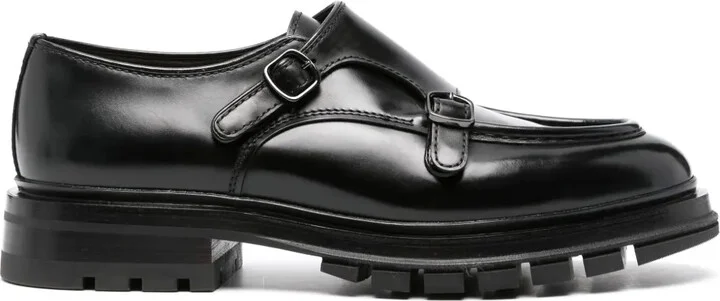 Leather Monk Shoes