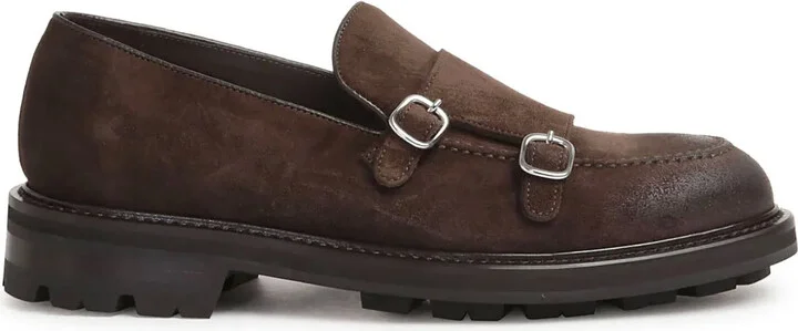 Leather Monk Shoes