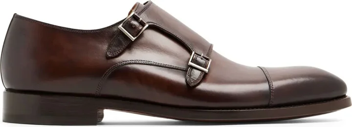Leather Monk Shoes