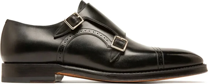 Leather Monk Shoes