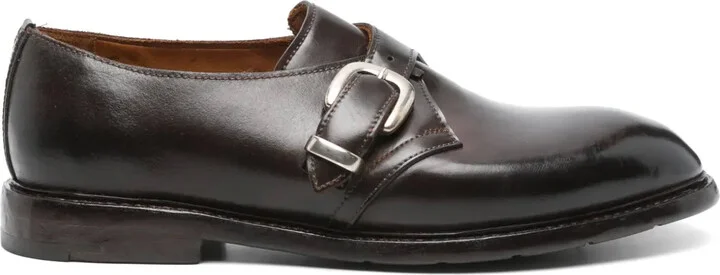 Leather Monk Shoes