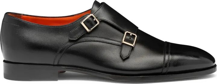 Leather Monk Shoes