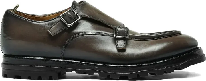 Leather Monk Shoes