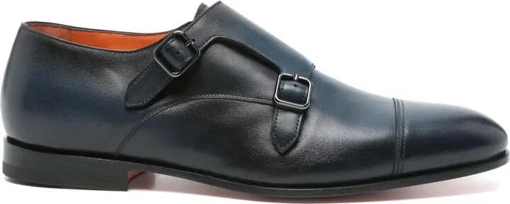 Leather Monk Shoes