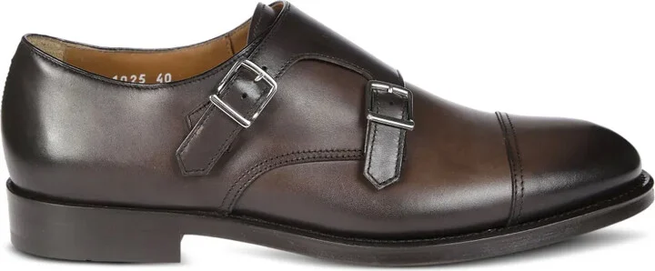 Leather Monk Shoes