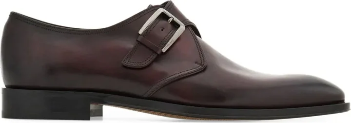 Leather Monk Shoes