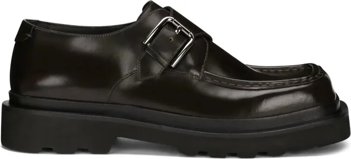 Leather Monk Shoes