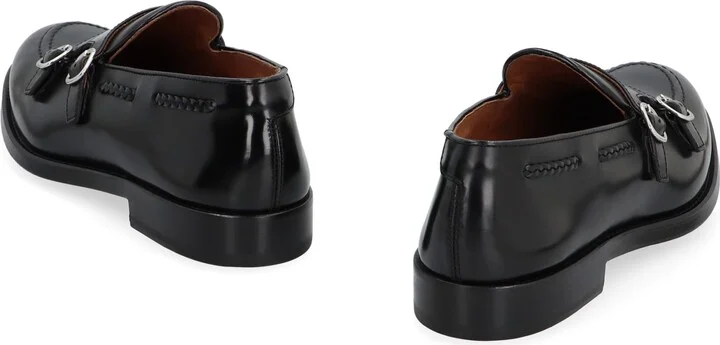 Leather Monk-strap Shoes - Image 4