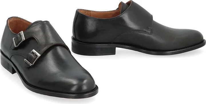 Leather Monk-strap Shoes - Image 3