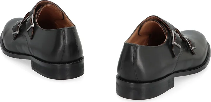 Leather Monk-strap Shoes - Image 4