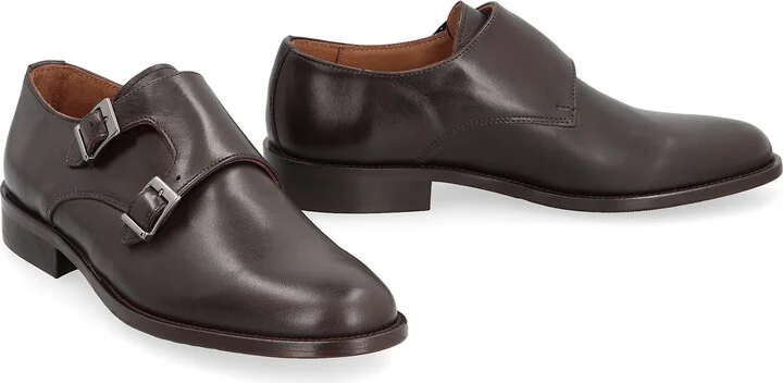 Leather Monk-strap Shoes - Image 3
