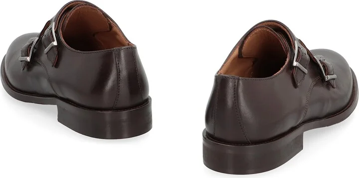 Leather Monk-strap Shoes - Image 4