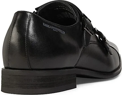 Leather Monk Strap Shoes - Image 3