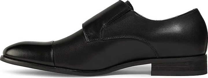 Leather Monk Strap Shoes - Image 4