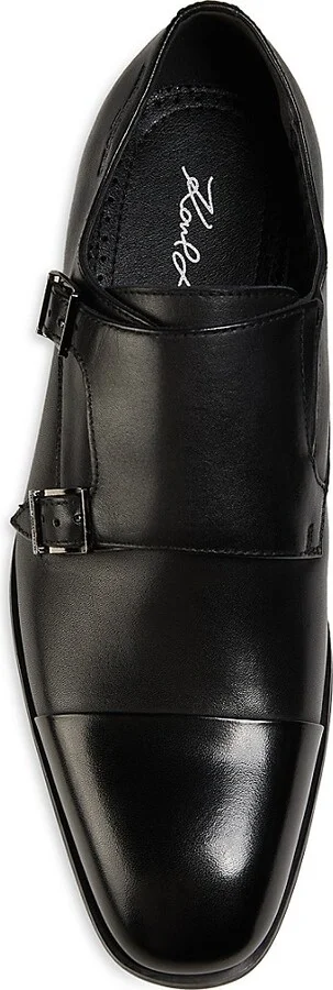 Leather Monk Strap Shoes - Image 5