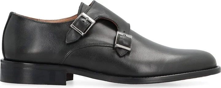 Leather Monk-strap Shoes