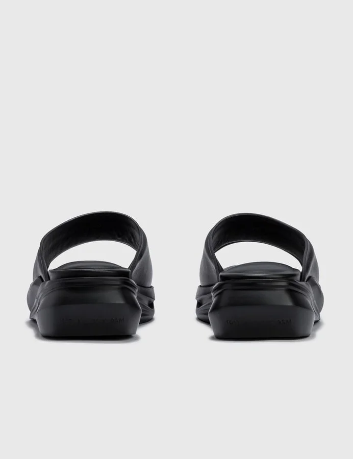 Leather Mono Slides - Image 5