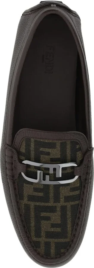 Leather Monogram Loafers - Image 4