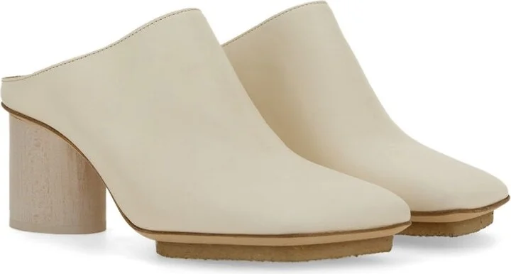 Leather Mule.